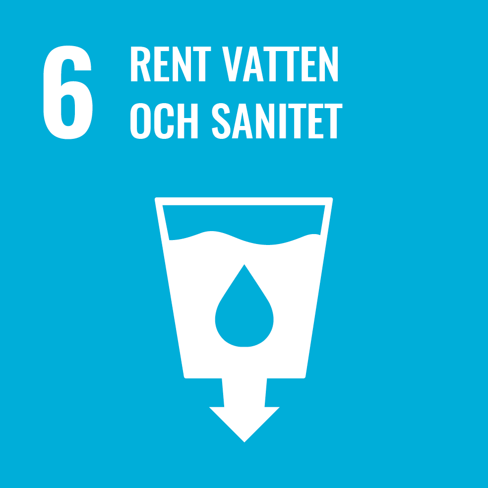 SDG 6: Rent vatten och sanitet