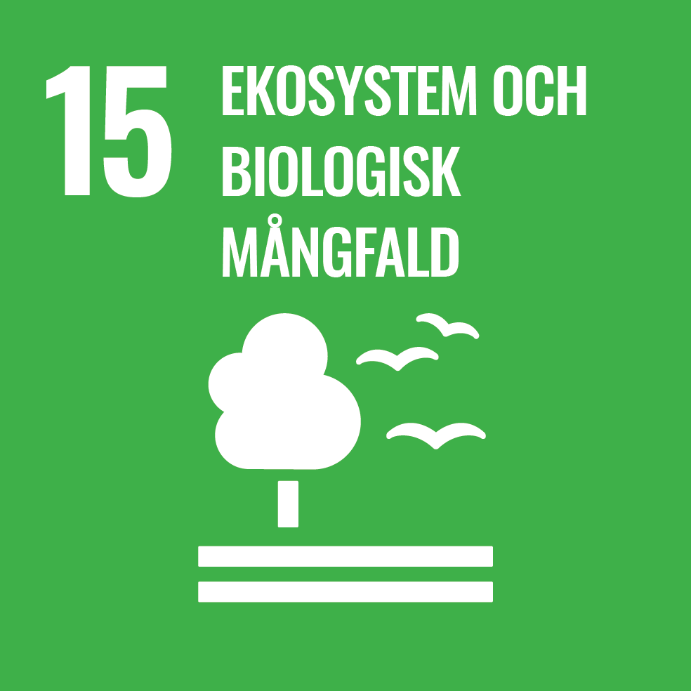 SDG 15: Ekosystem och biologisk mångfald